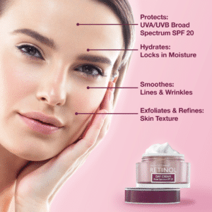 Luxurious day cream with broad spectrum spf 20