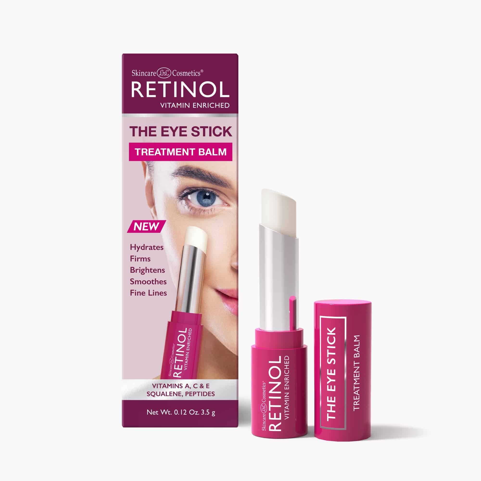 Hydrating eye stick balm for fine lines and smoother skin