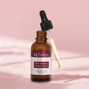 Firming and toning facial serum with vitamins a + c + e