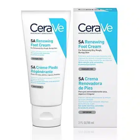 Cerave Renewal SA Foot Crm 3oz