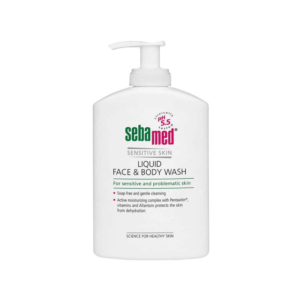 SM Liquid Face & Body Wash W/Pump 300Ml