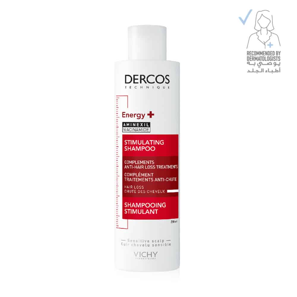 Vichy Dercos Ener Shampoo W/Amin 200Ml