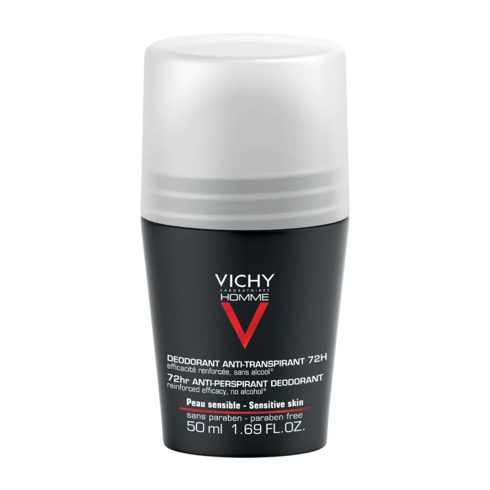 Vichy Men Deo Roll On 72Hr Anti-Trans 50Ml