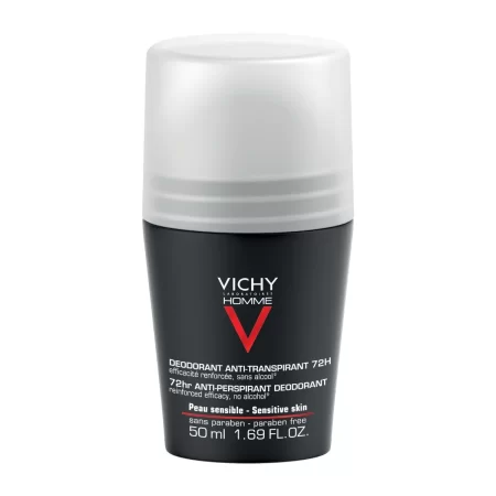 Vichy Men Deo Roll On 72Hr Anti-Trans 50Ml